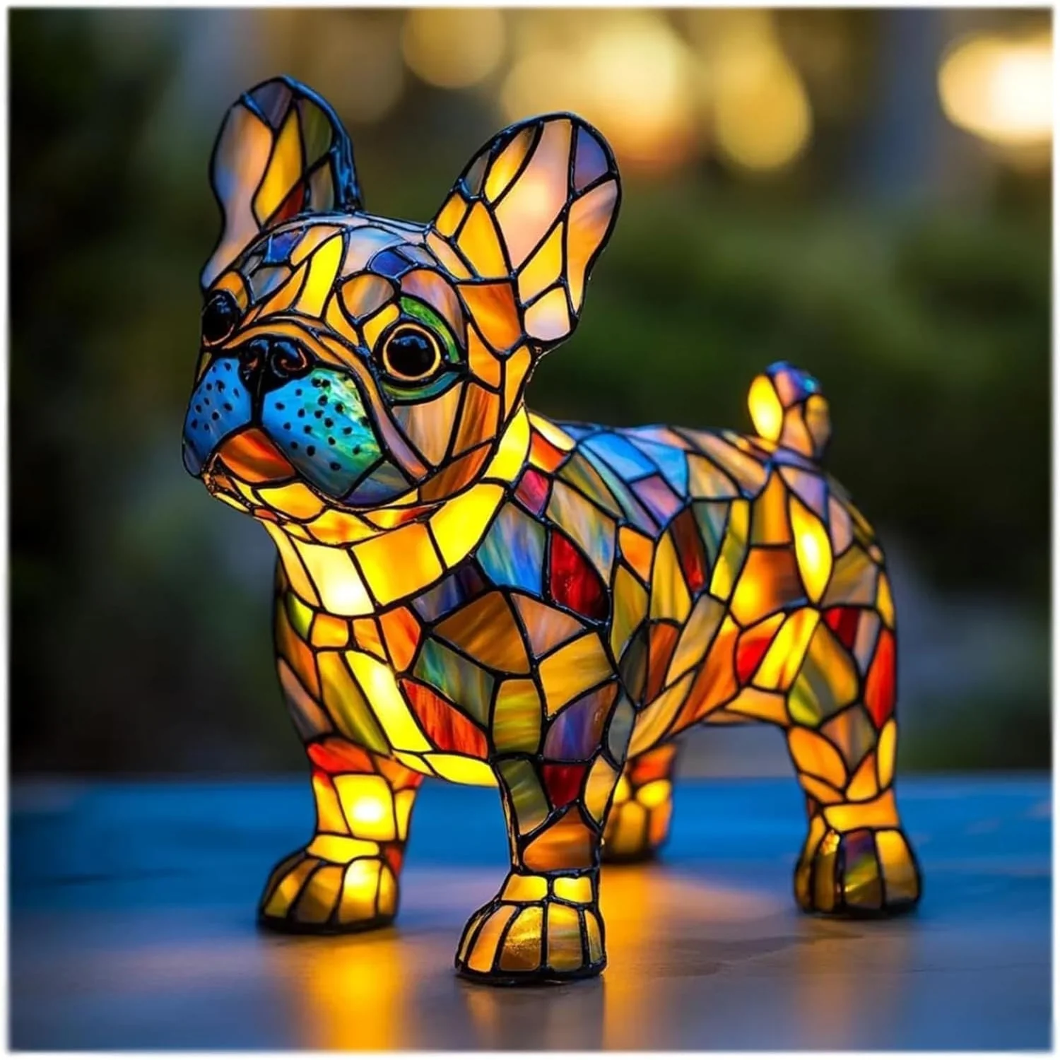 Decorative Resin Dog Table Lamp Accent Light Accent Table Lamp - Image 6